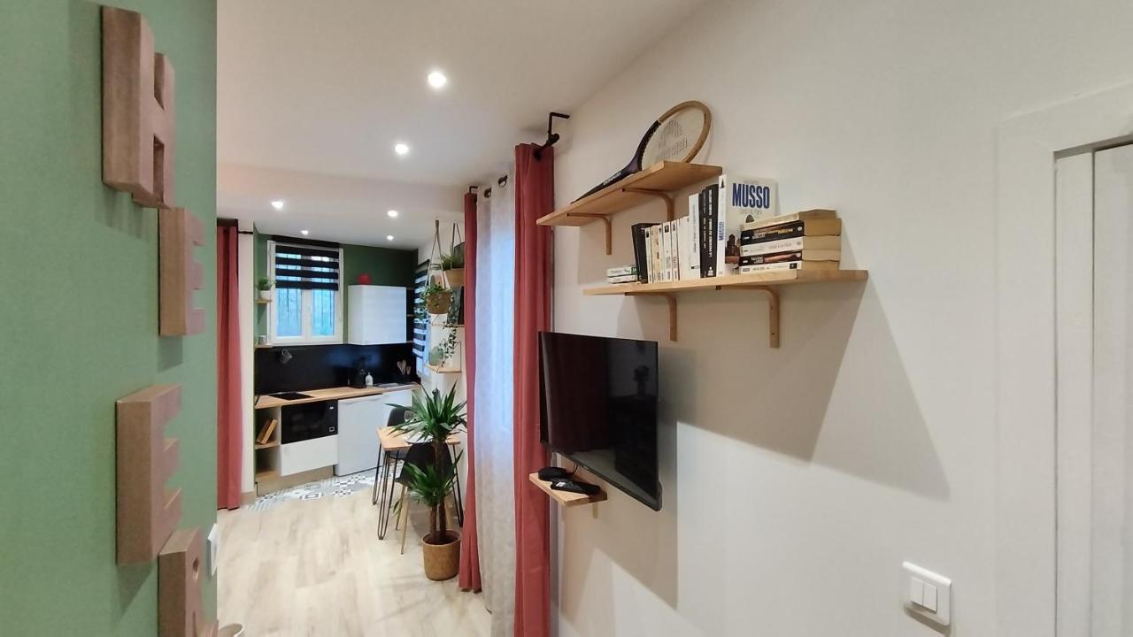 Ferienwohnung Studio De Charme Climatise Gare Riquier Nizza Exterior foto