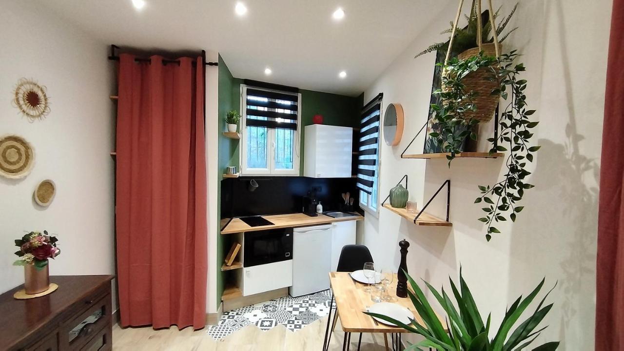Ferienwohnung Studio De Charme Climatise Gare Riquier Nizza Exterior foto