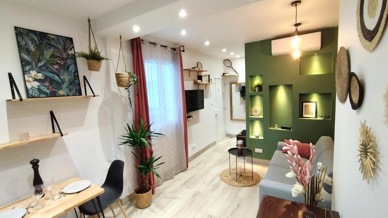 Ferienwohnung Studio De Charme Climatise Gare Riquier Nizza Exterior foto